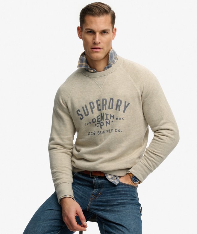 The Merchant Store - Vintage Print Sweatshirt