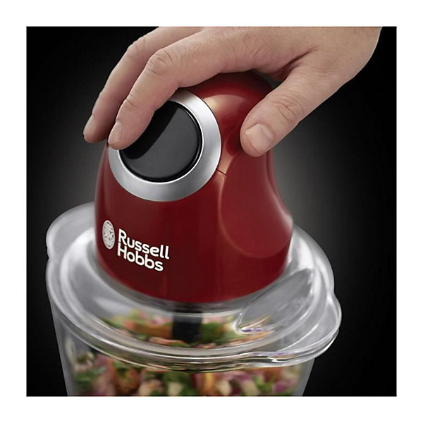 Mini-hachoir 500ml 200w rouge Russell Hobbs 24660-56 desire