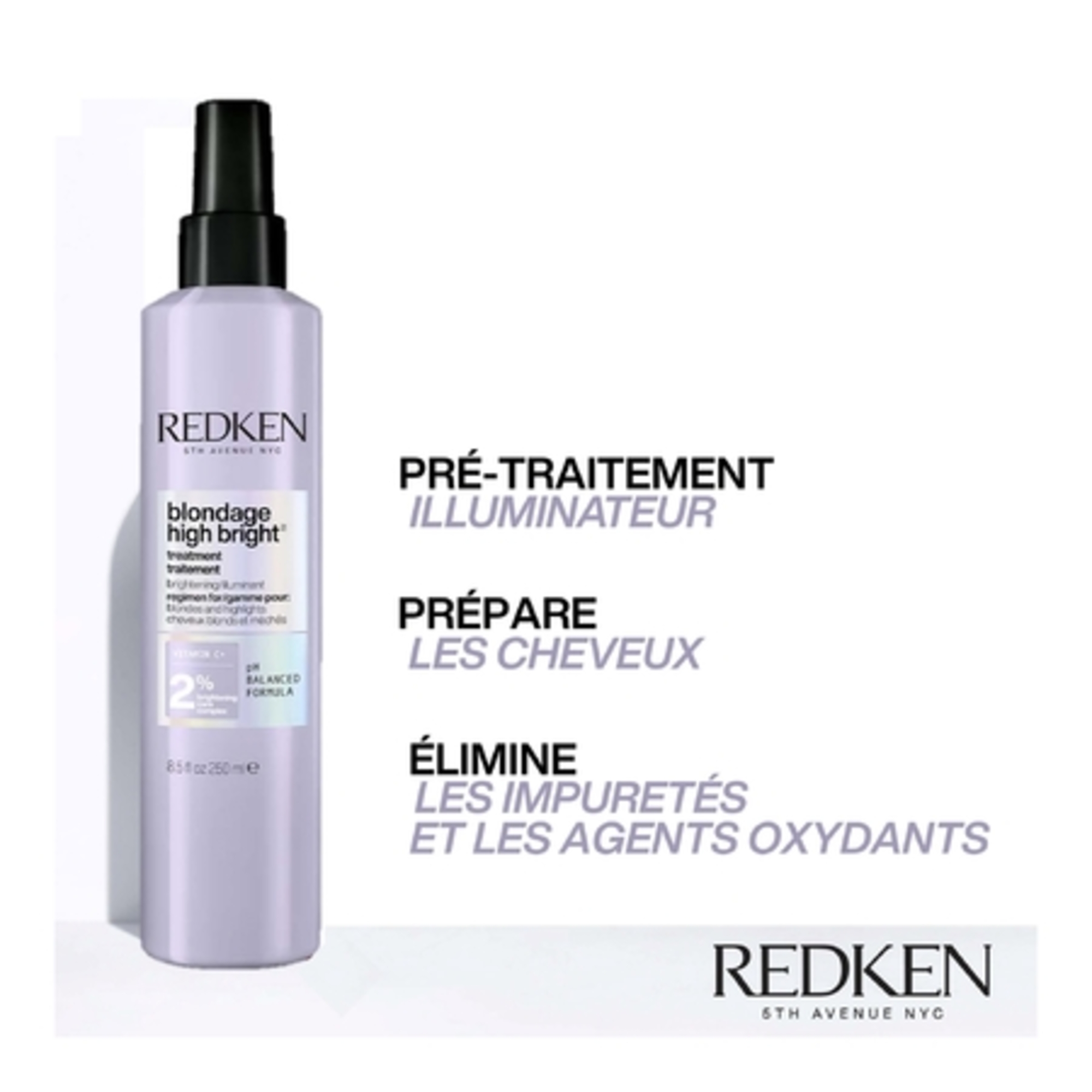 BLONDAGE HIGH BRIGHTPré-shampooing éclat pour cheveux blonds