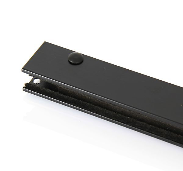 Cache vis noir diamètre6mm - Lot de 10