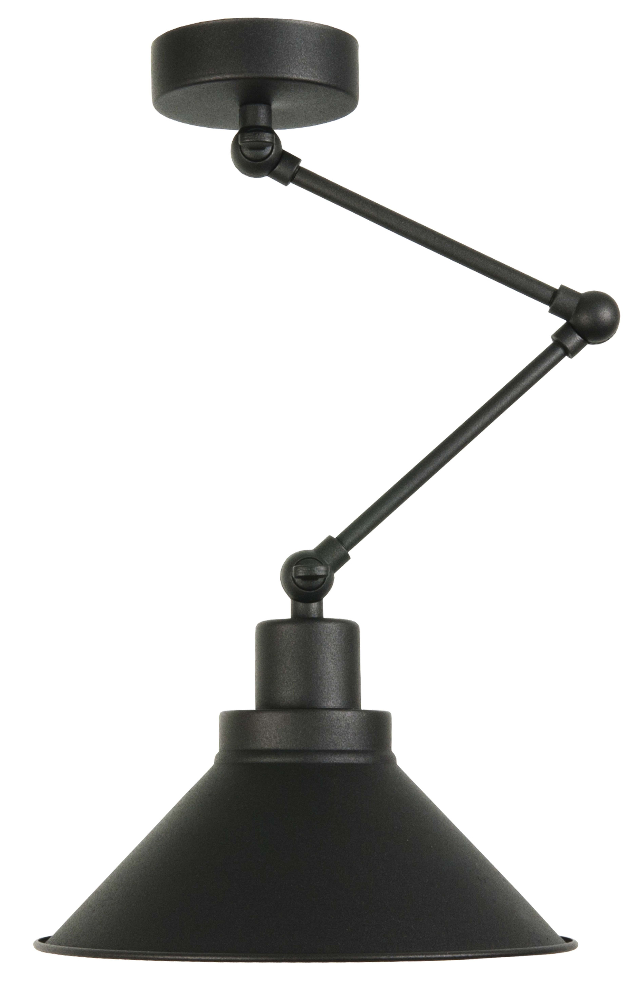 Lampa sufitowa wisząca czarna loft do kuchni EDYLIT 1xE27 KLOE 13-345