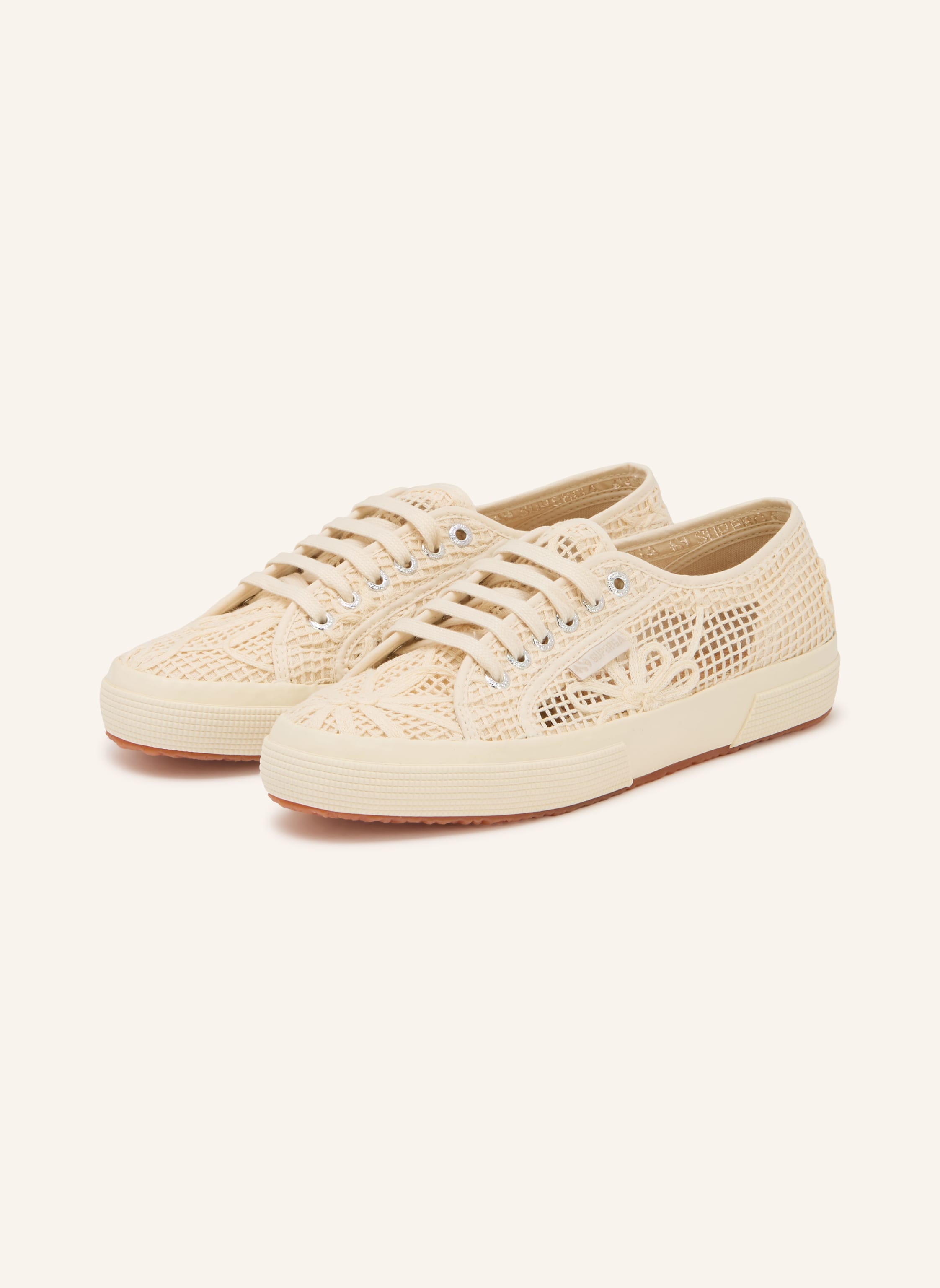 SUPERGA Sneaker NET FLOWER CROCHET