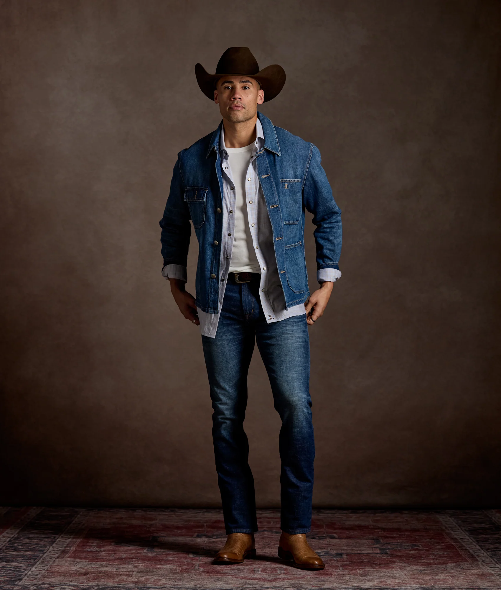 El Paso Classic Fit - Sky Blue Plaid