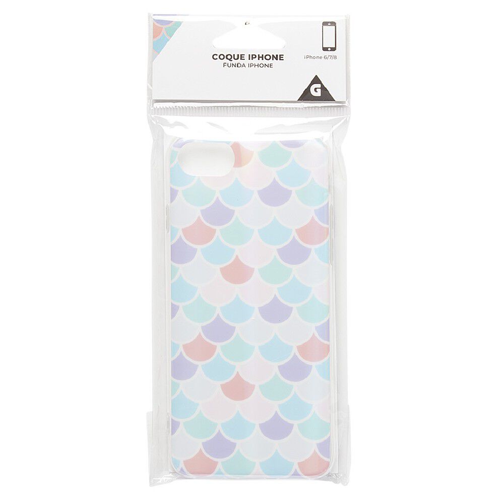 Coque pour Iphone 6/7/8, motif écailles
