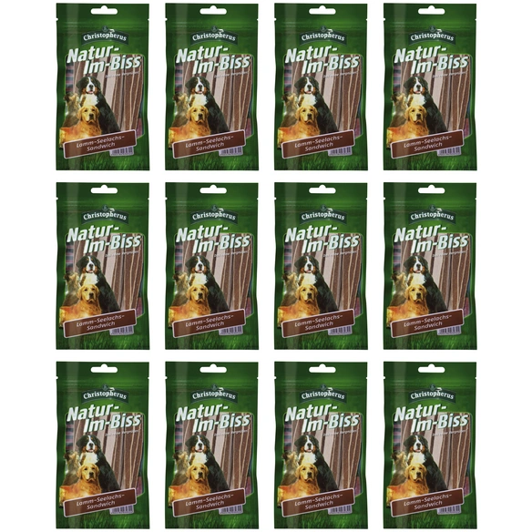 Hundesnack »Natur-Im-Biss«, 70 g, Lamm/Fisch