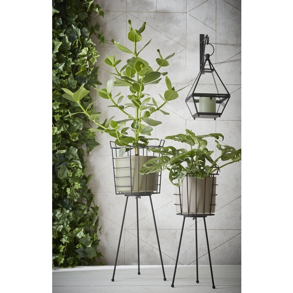 Übertopf »Machineware«, Breite: 19,5 cm, grün, Keramik