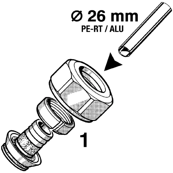 Schraubsystem, Messing