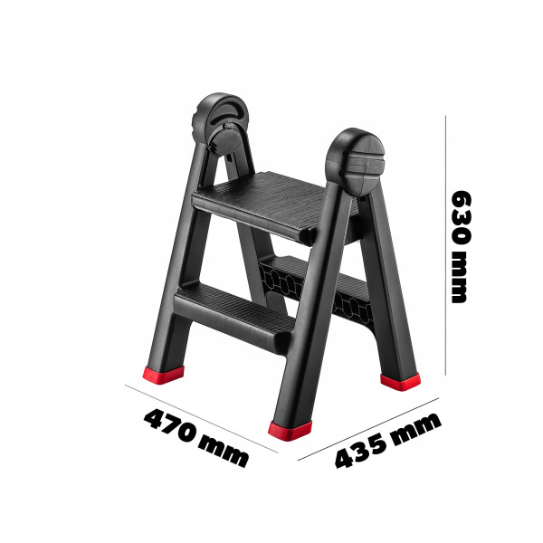 Kadax Taboret 63cm Kuchenny Składany Podest 150kg