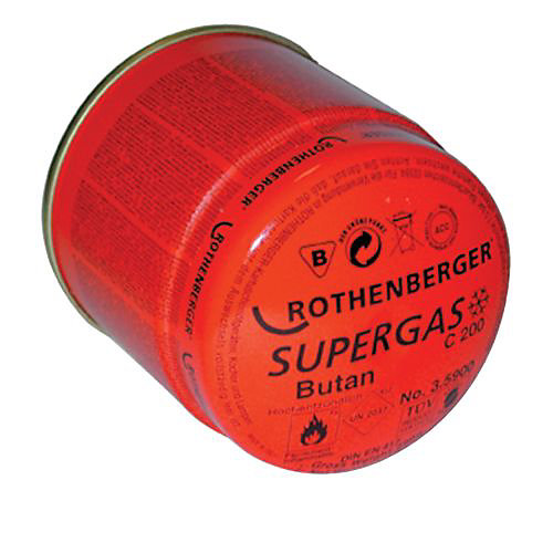 Cartouche butane propane Supergas C200 TSS 190g Multifire - ROTHENBERGER - 035901-A