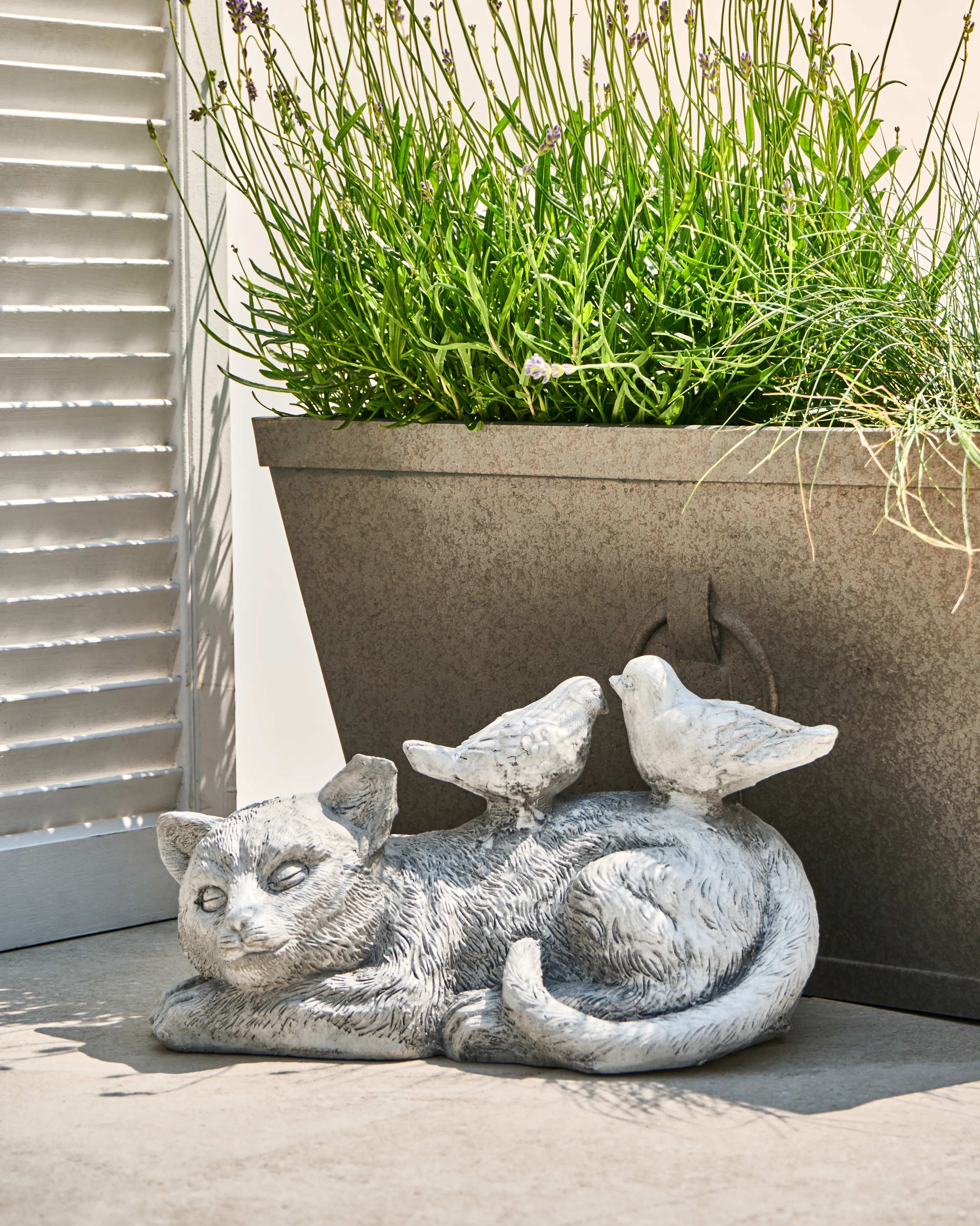 Garden Figurine KALELA Cat Grey