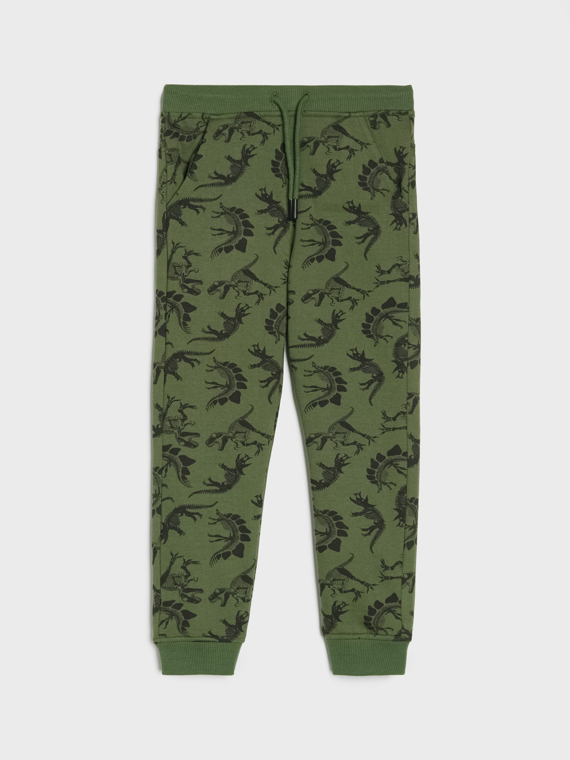 Spodnie slim z motywem dinozaurów 2 pack