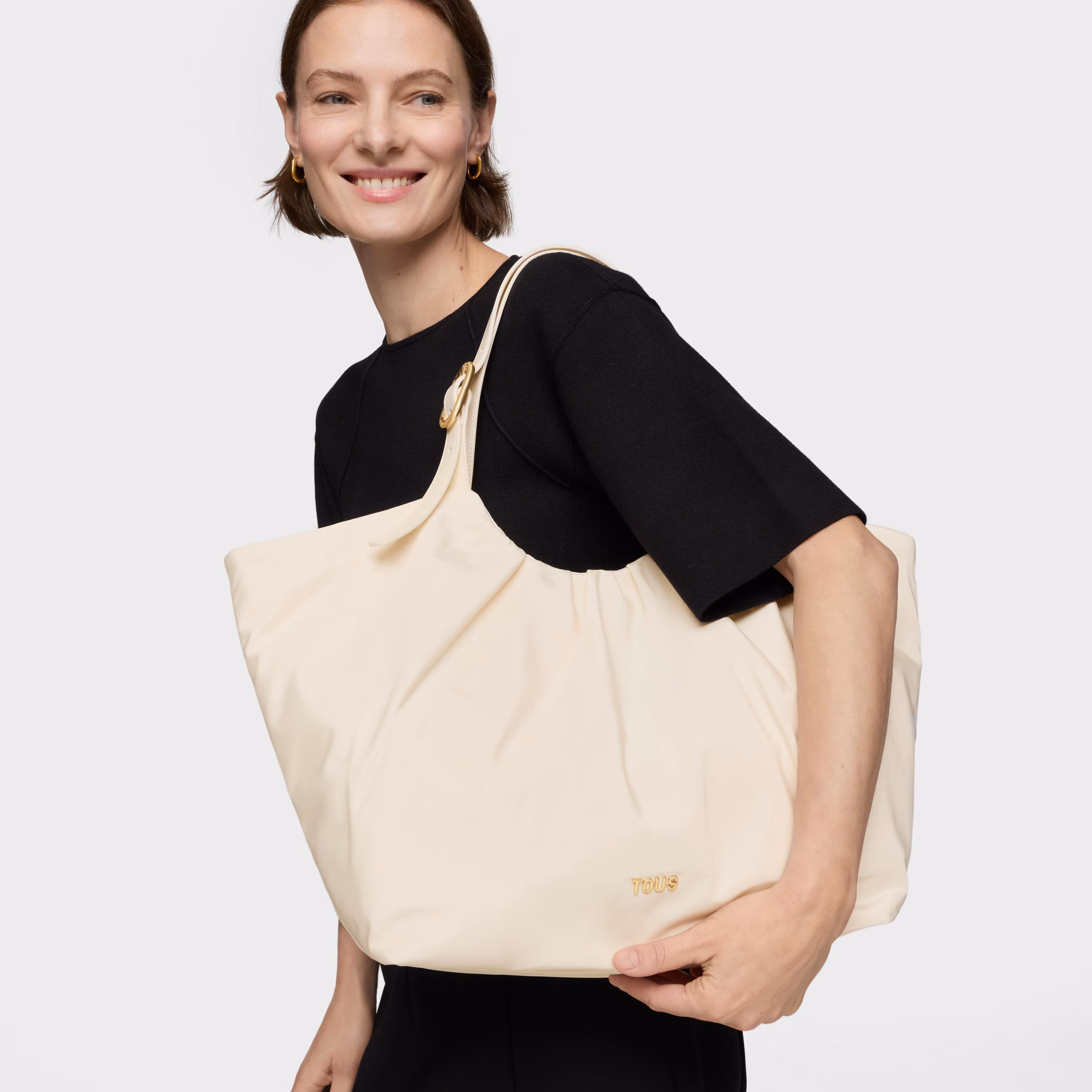 Capazo grande beige TOUS Travel