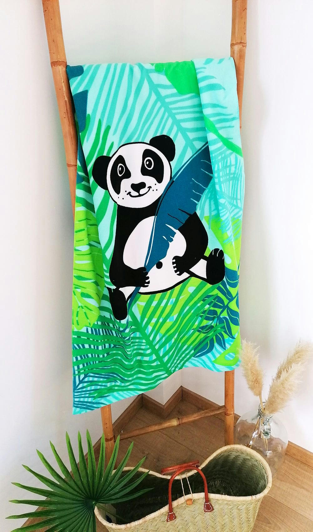 ENFANT - Pack enfant Panda un Poncho et une Serviette