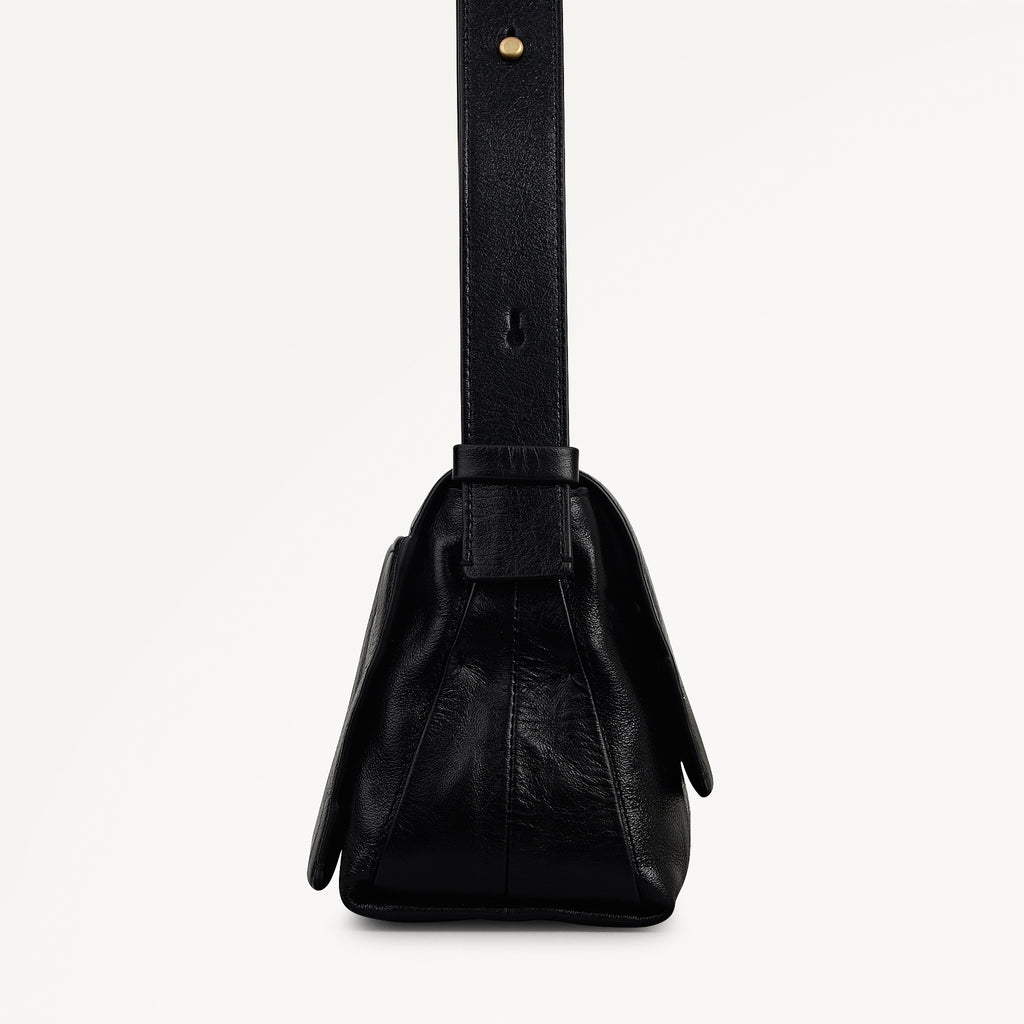 The Annabel - Medium Flapover Shoulder Bag