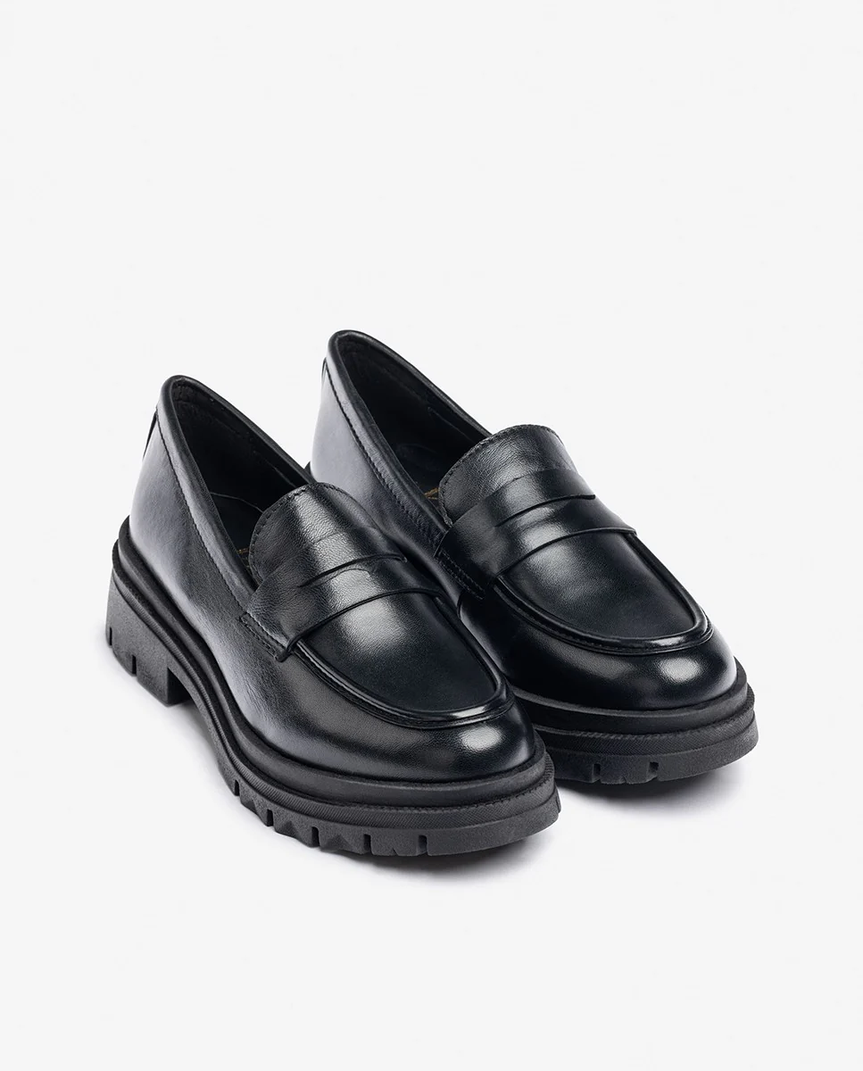 Zapato plano CHAM-008 negro