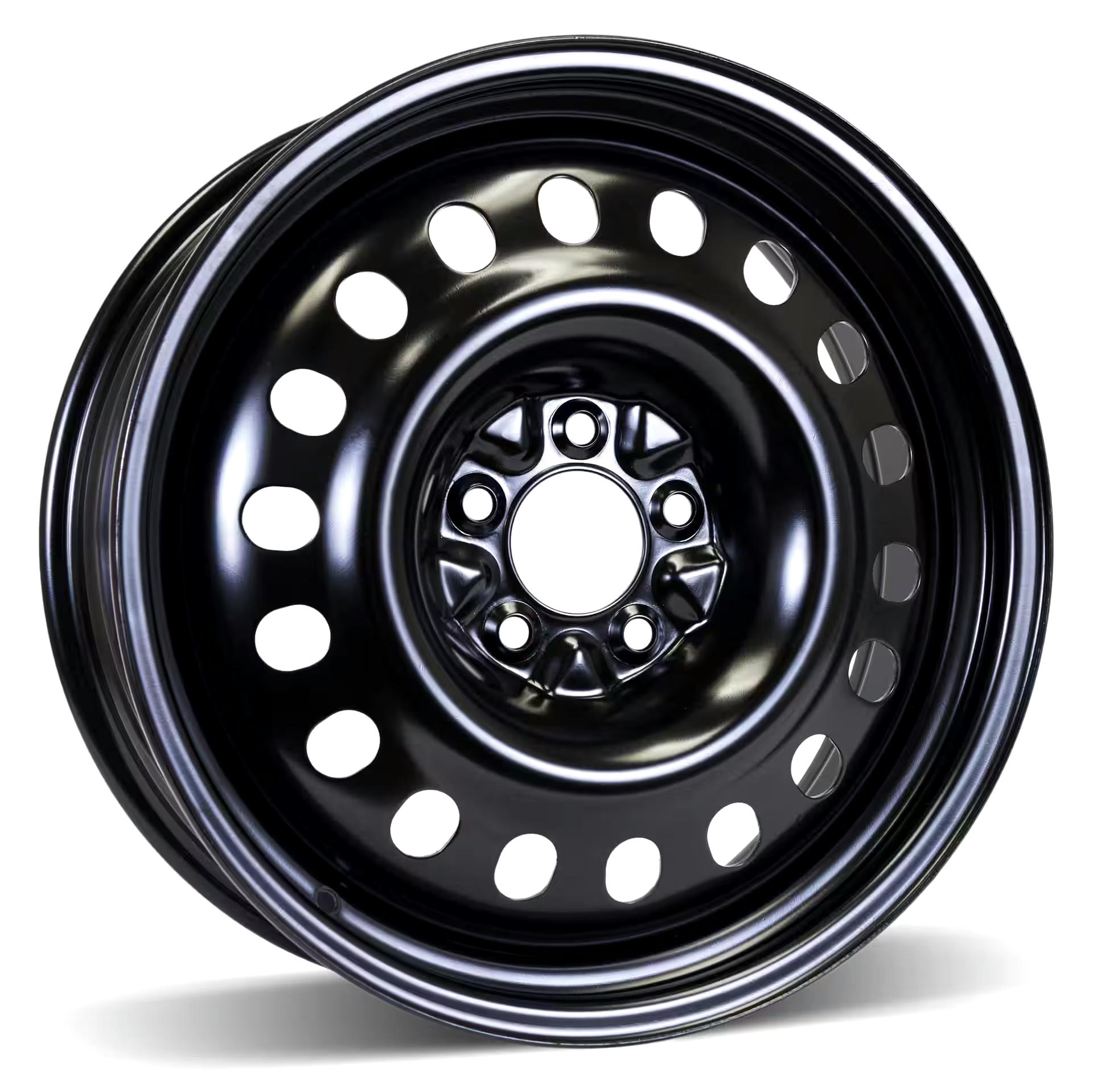 Macpek Direct Fit Steel Wheel/Rim, Black