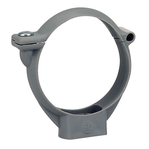 Collier fixation monobloc polypropylène 50mm pas 7/150 - WAVIN - 3026176