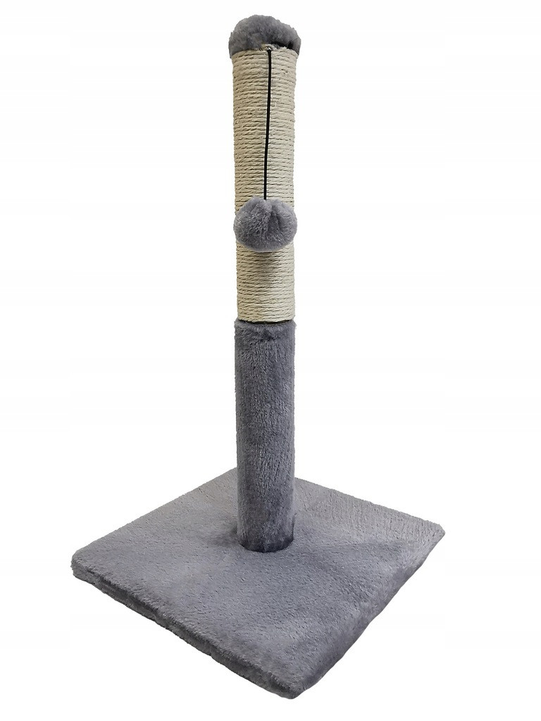 Drapak dla kota słupek do drapania 52 cm zabawka z kuleczką legowisko WZ01