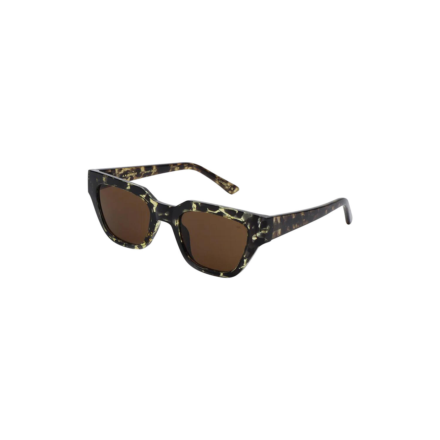 Kaws Solbriller, black/yellow tortoise