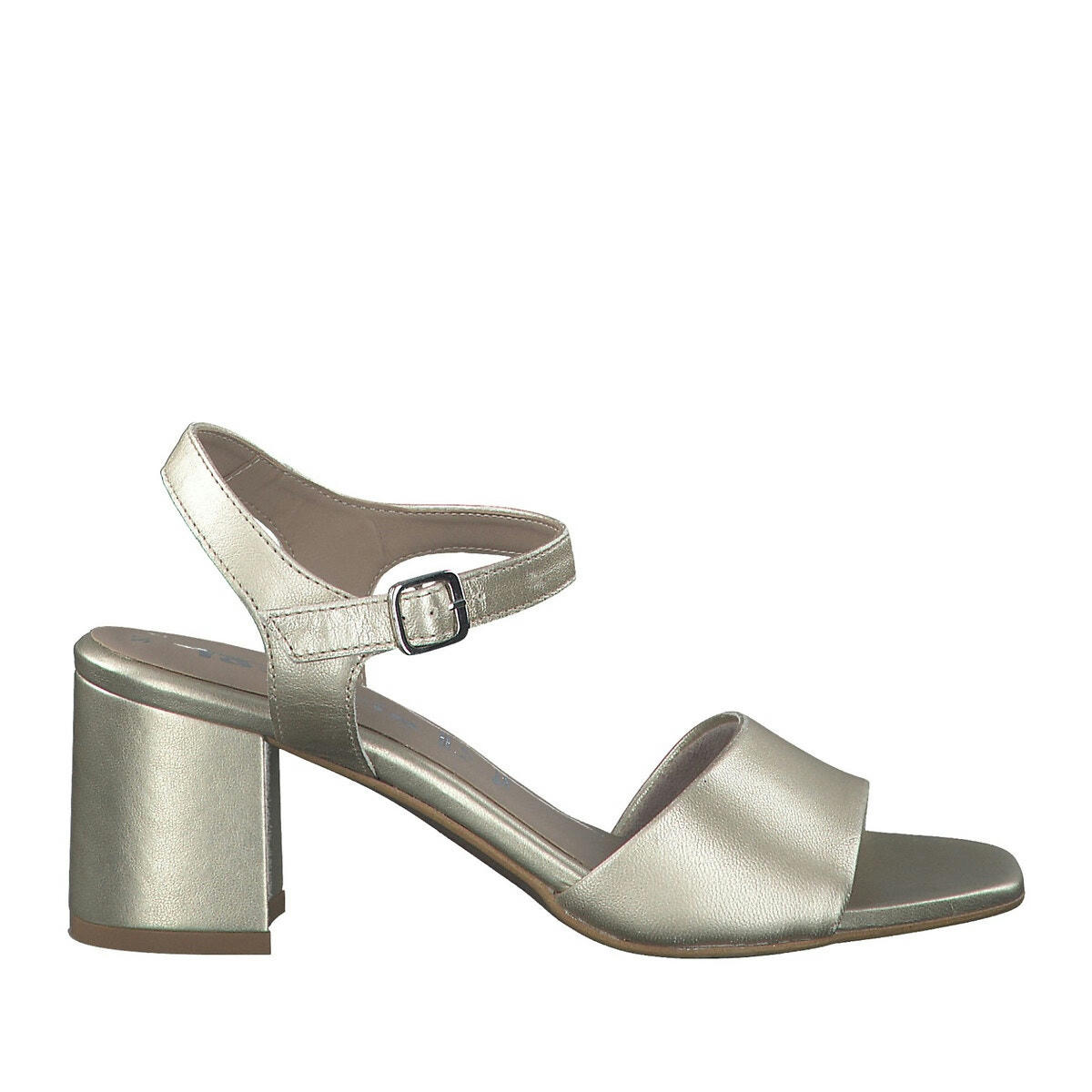 Sandales en cuir à talons