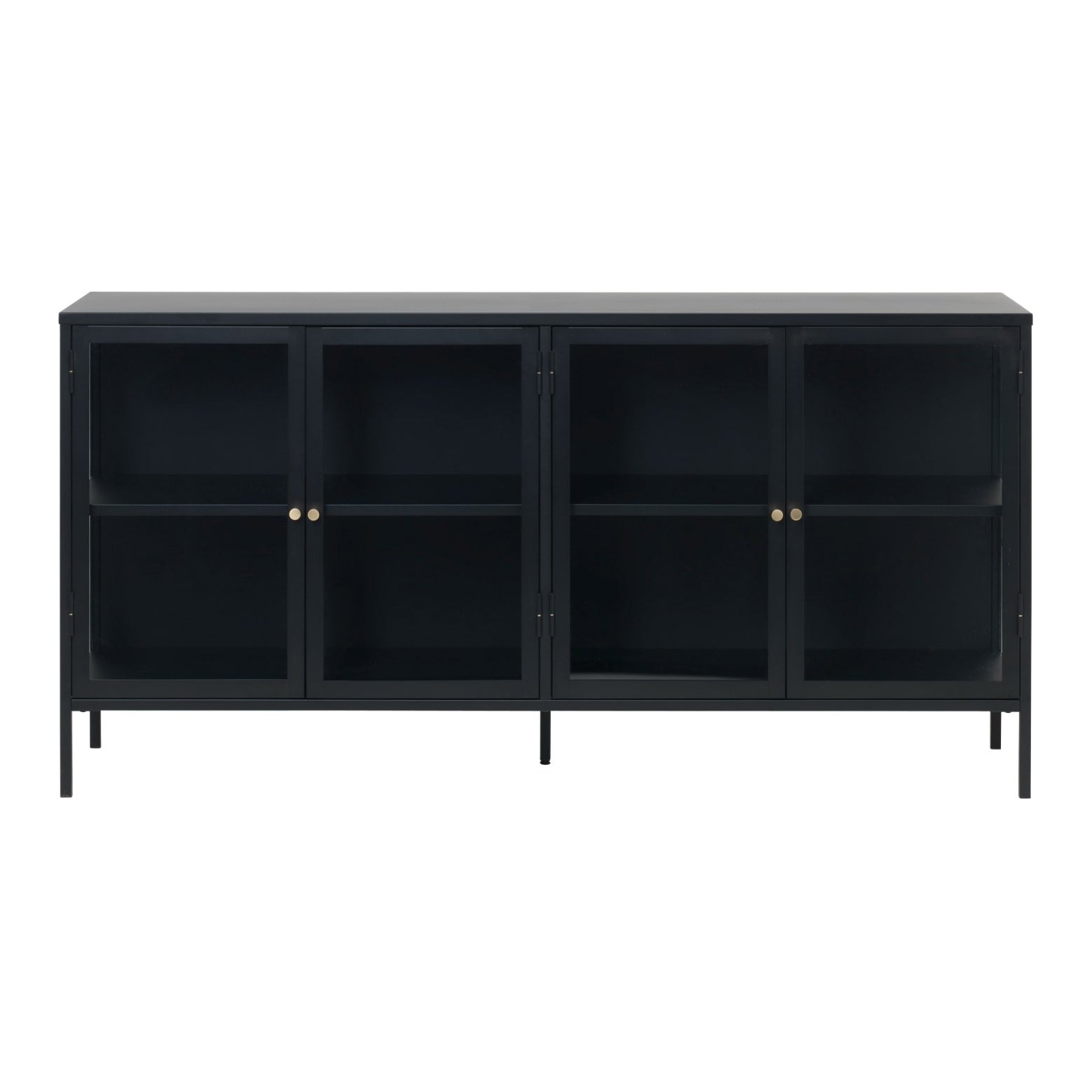 by fonQ Fort Dressoir 4-Deurs - Zwart