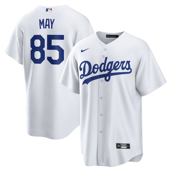 Dustin May Los Angeles Dodgers Nike Home Replica Jersey - White