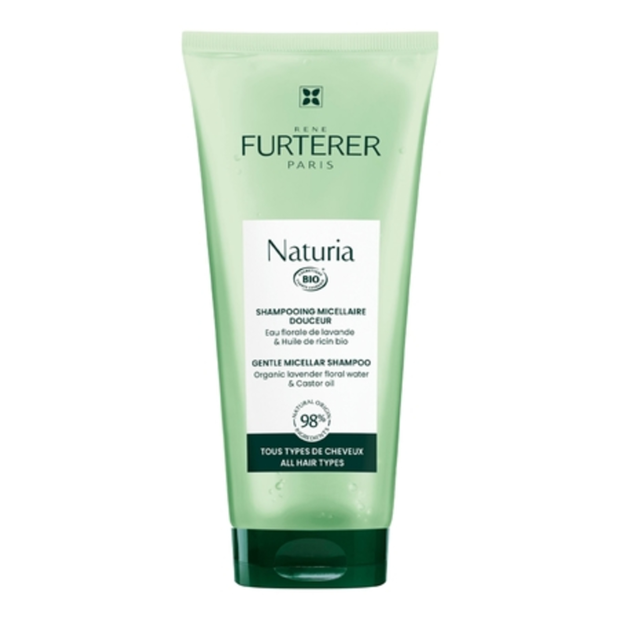 NATURIARené furterer shampooing micellaire douceur - shampoing ultra doux sans sulfates - naturia 200 ml