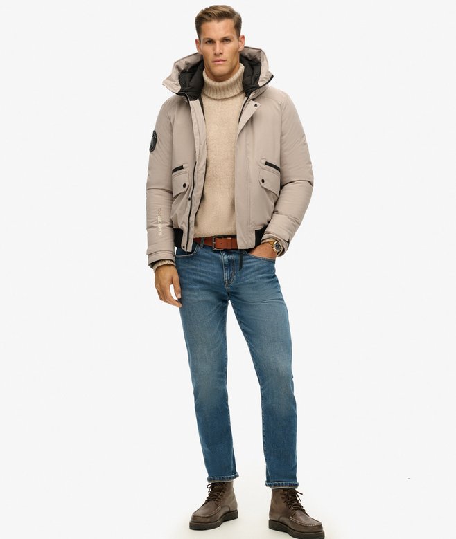 City Padded Bomber Jacket
