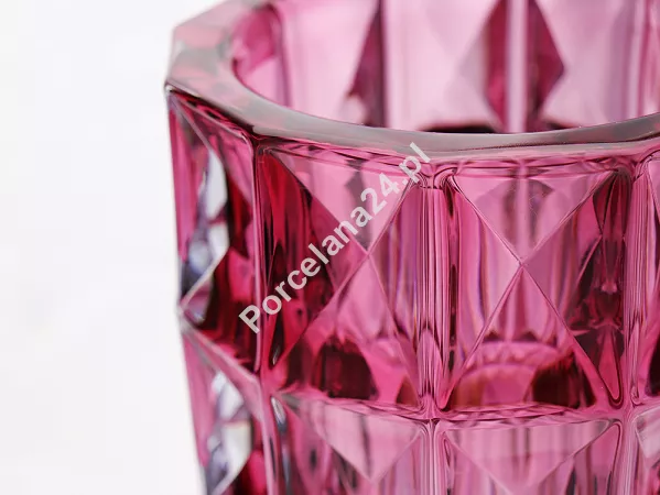 Wazon 28 cm Bohemia - DIAMOND PINK 4SB.DIP.115010