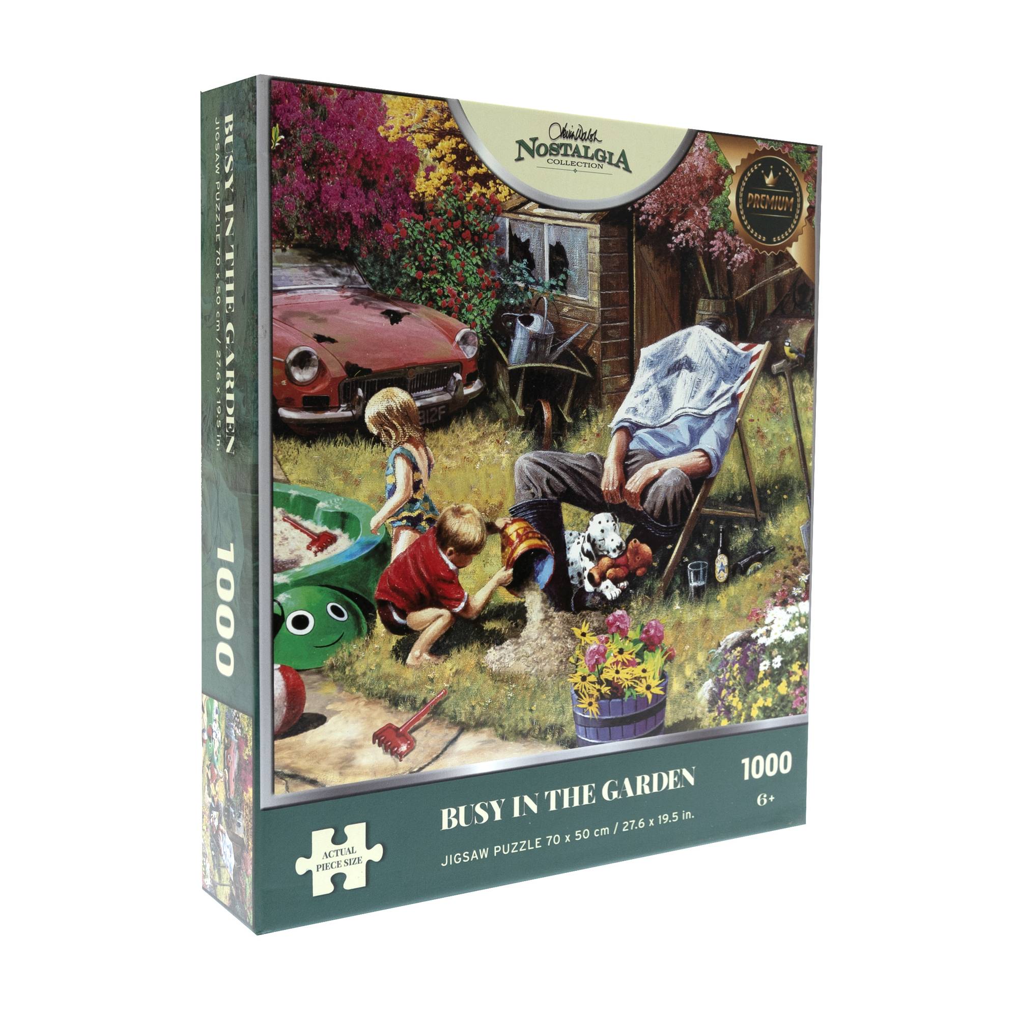 Busy in the Garden Jigsaw Puzzle 1000 Pieces