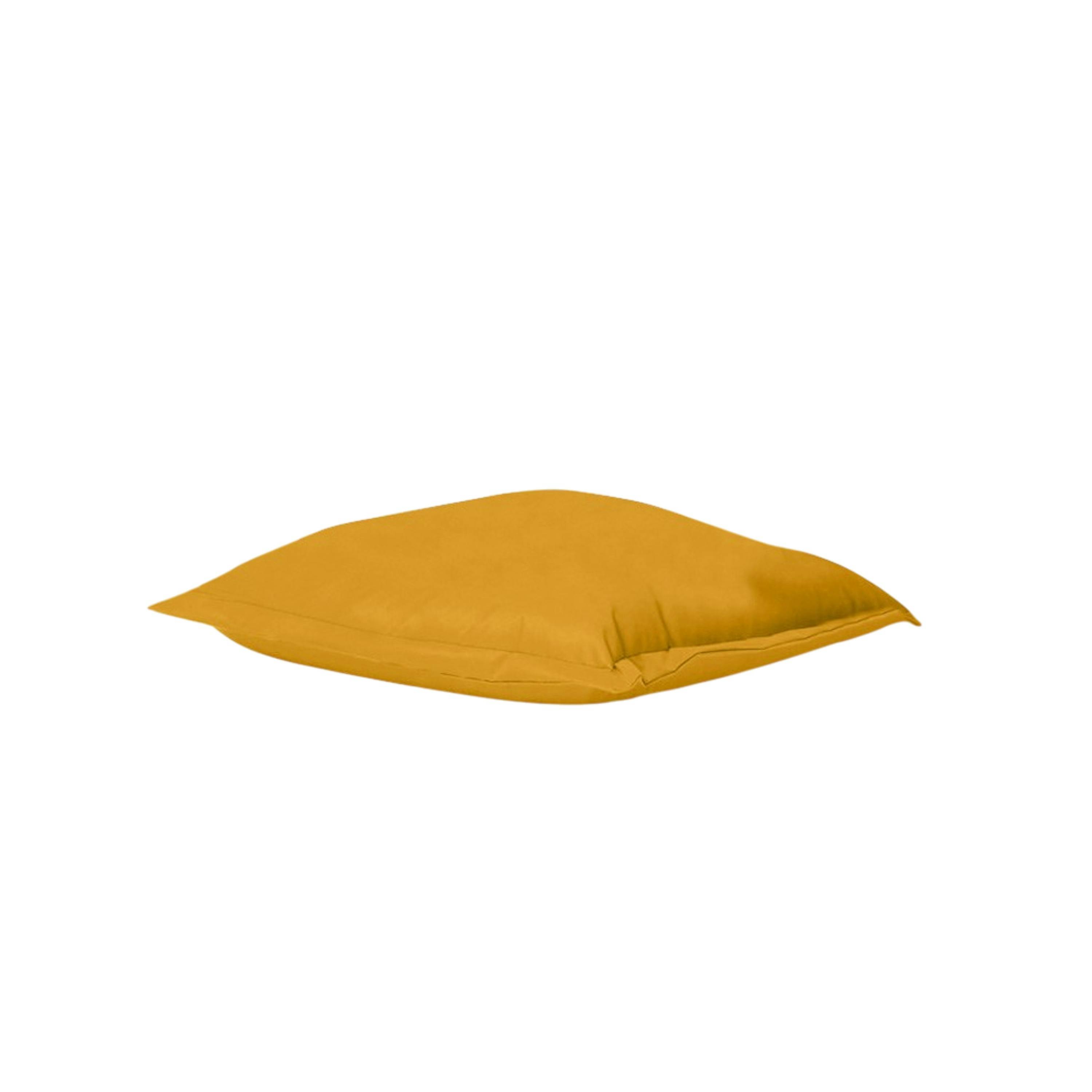 Coussin pouf extérieur orange ARTA