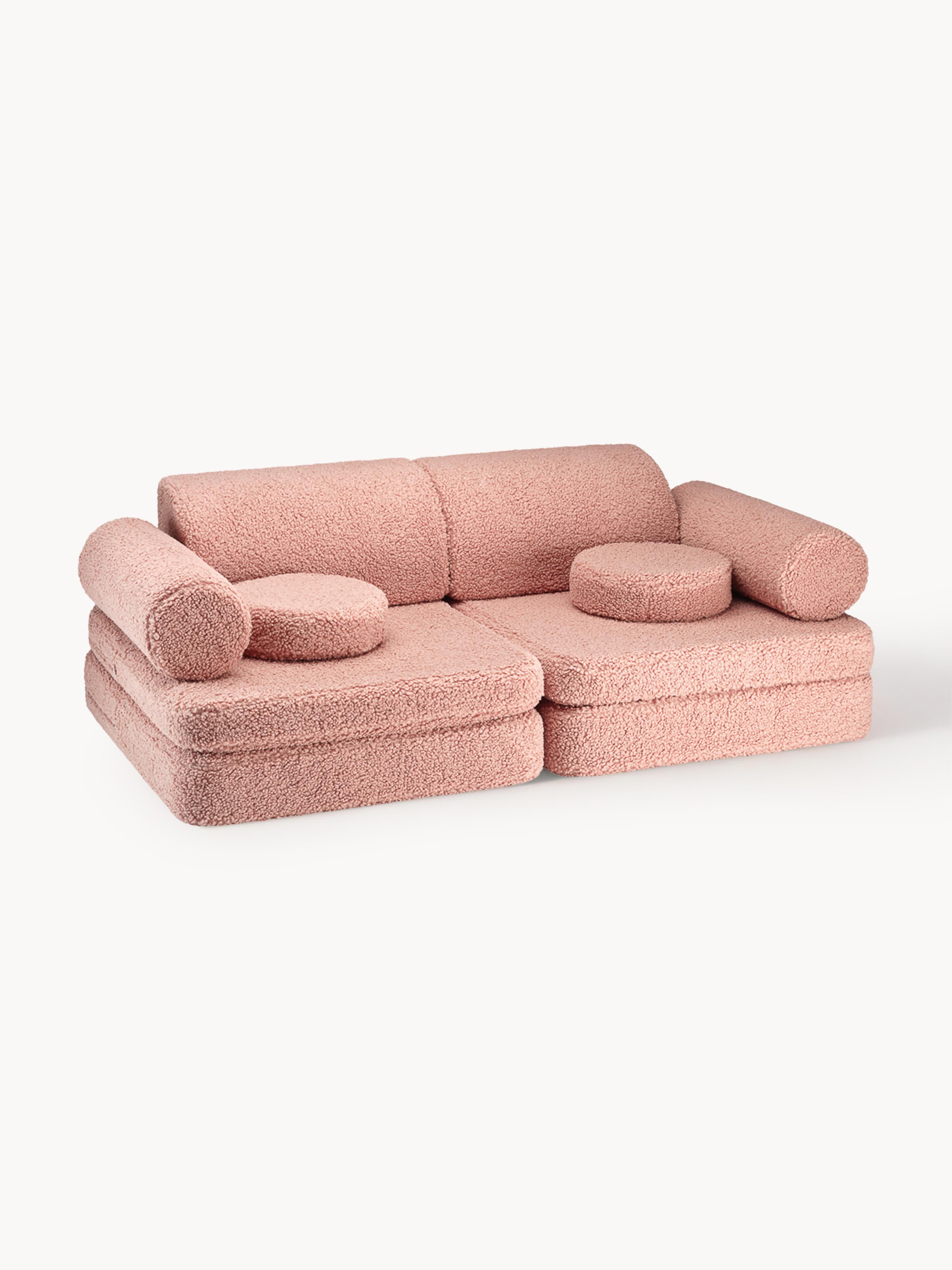 Modulares Teddy-Spielsofa Sugar, handgefertigt