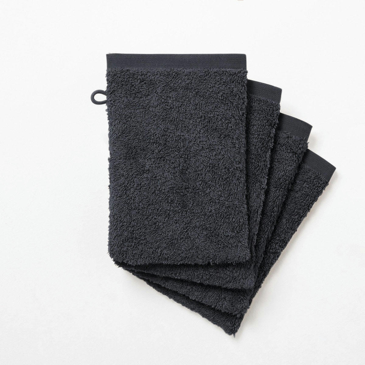 Lot de 4 gants de toilette éponge Scénario