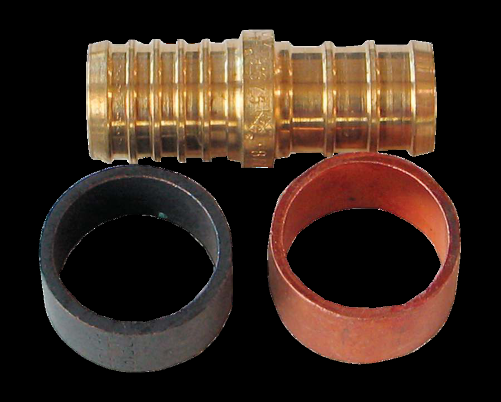 Waterline Connect Adapter for PEX Clamps & Rings, 1/2-in PEX x 1/2-in PB