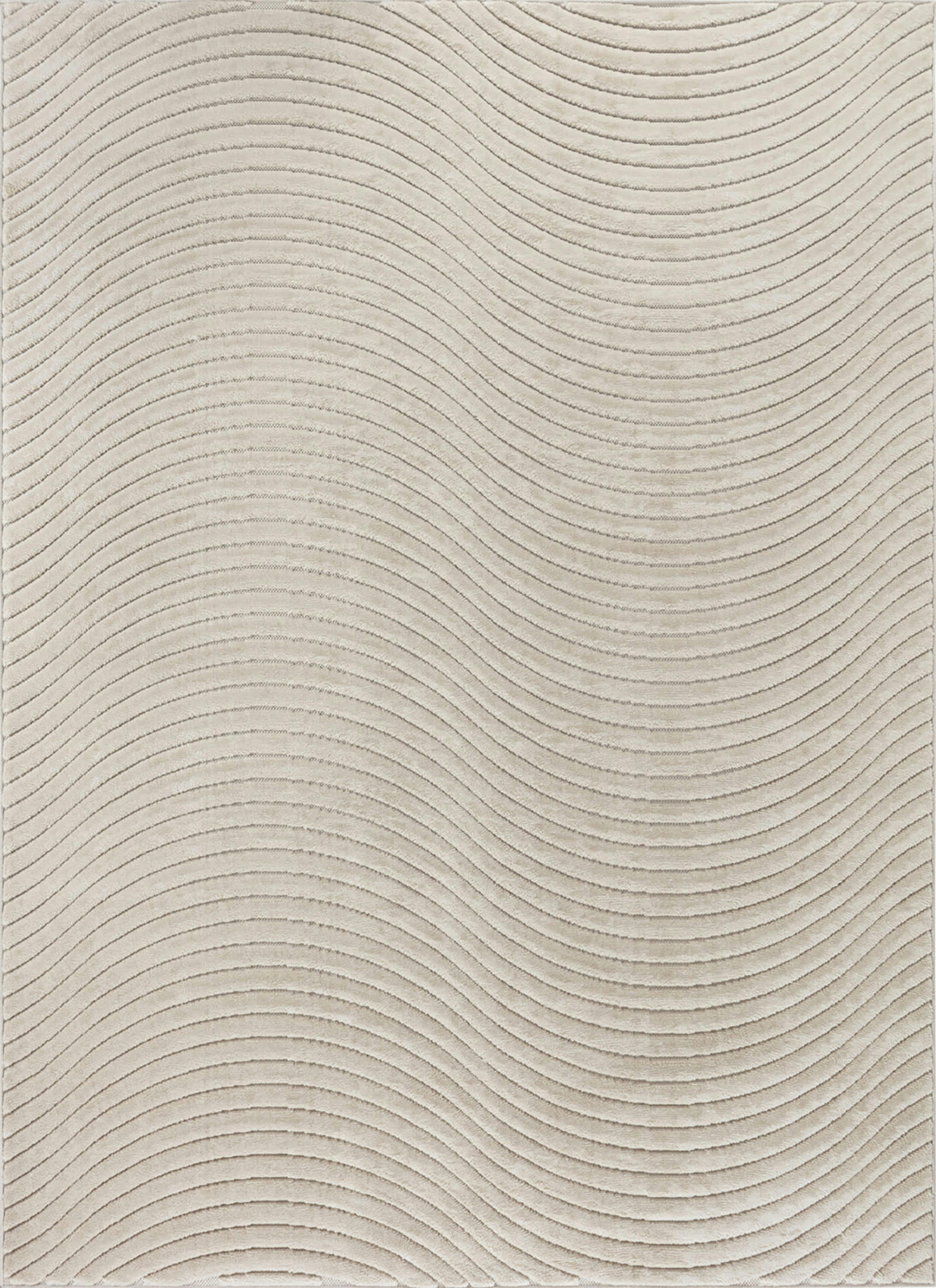 AYUMI - Tapis d'Intérieur/d'Extérieur Hygge Beige 80x150