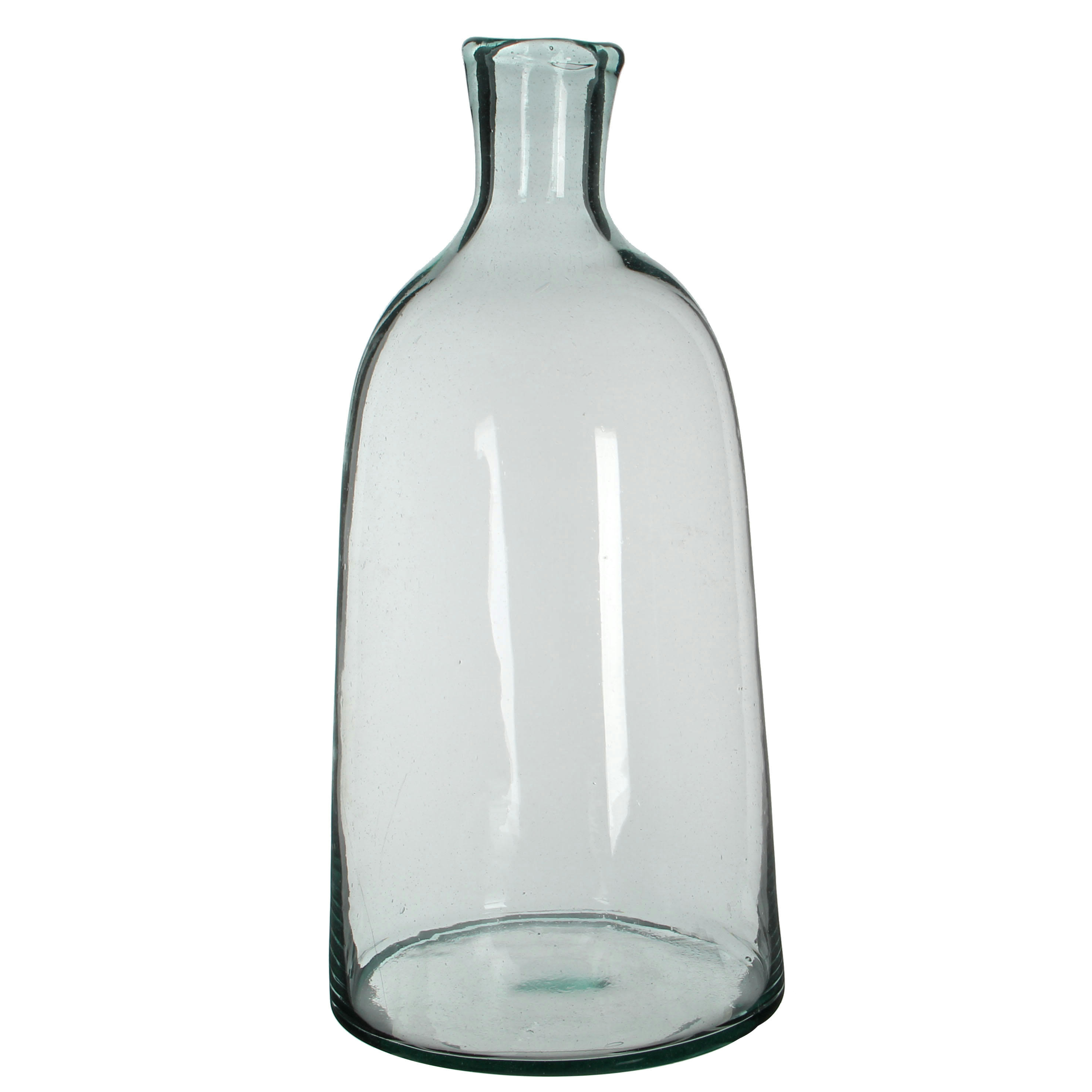 FLORINE - Vase bouteille en verre recyclé H58