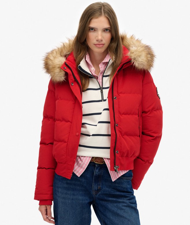 Everest Hooded Bomber Jacket