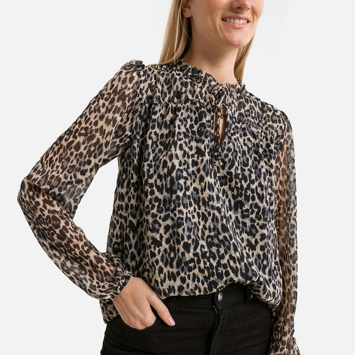 Blouse fluide imprimée