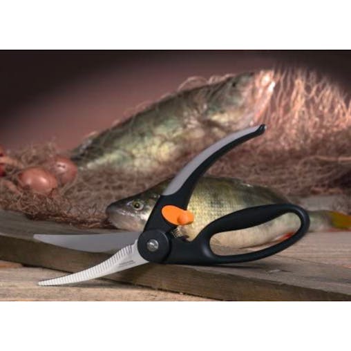 New Fiskars Softtouch Functional Form Fish Shears