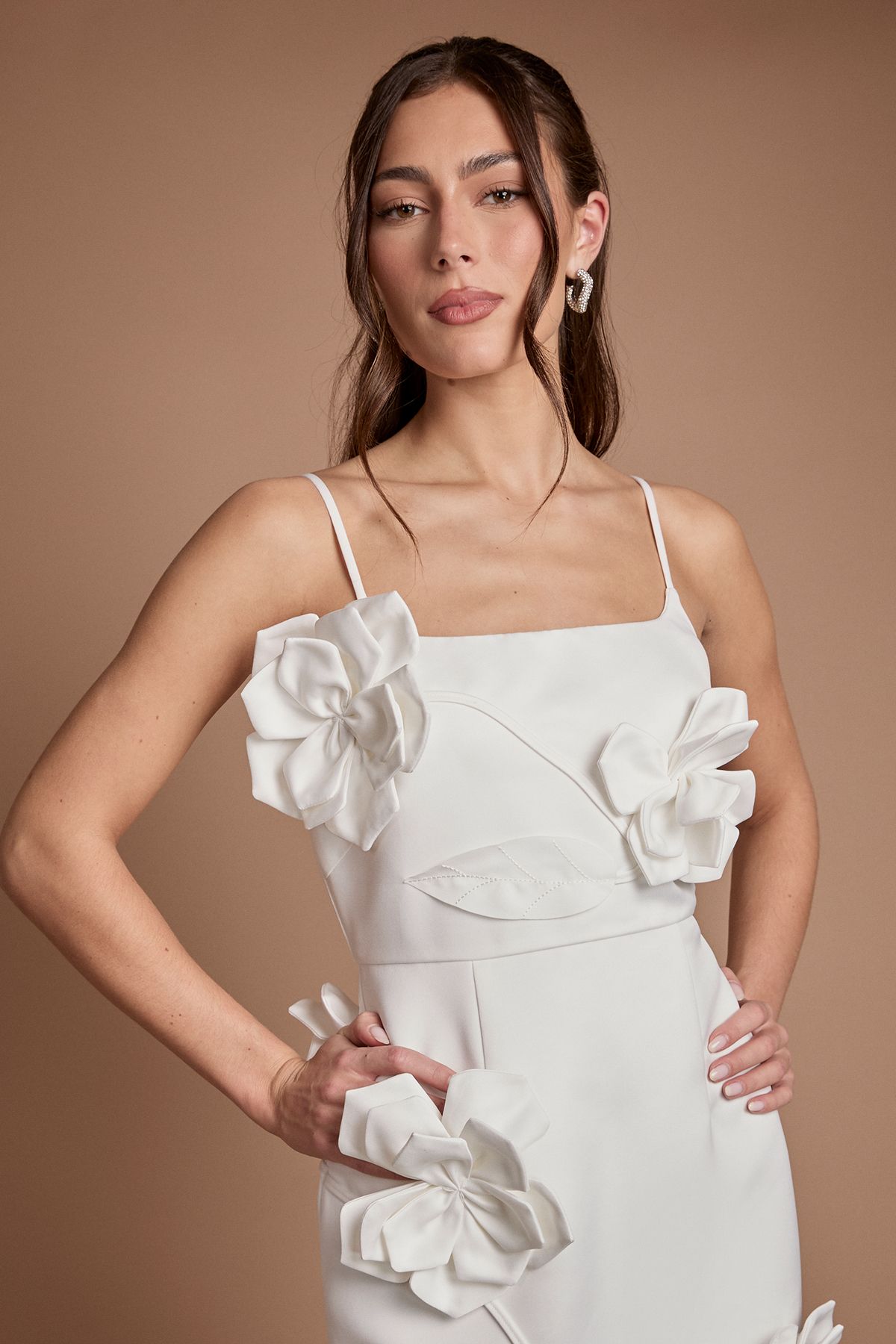 Coast Corsage Pencil Wedding Dress