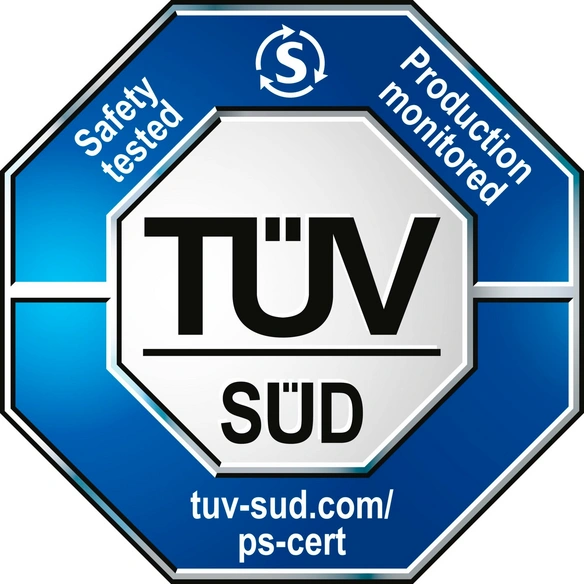 Haushaltsleiter, 4 Stufen, mit Eimerhaken, Aluminium