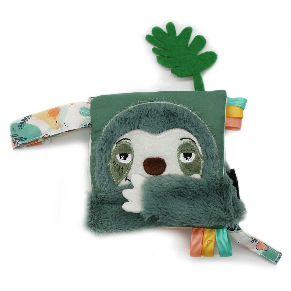 - Livre d'éveil en tissu Chillos le paresseux