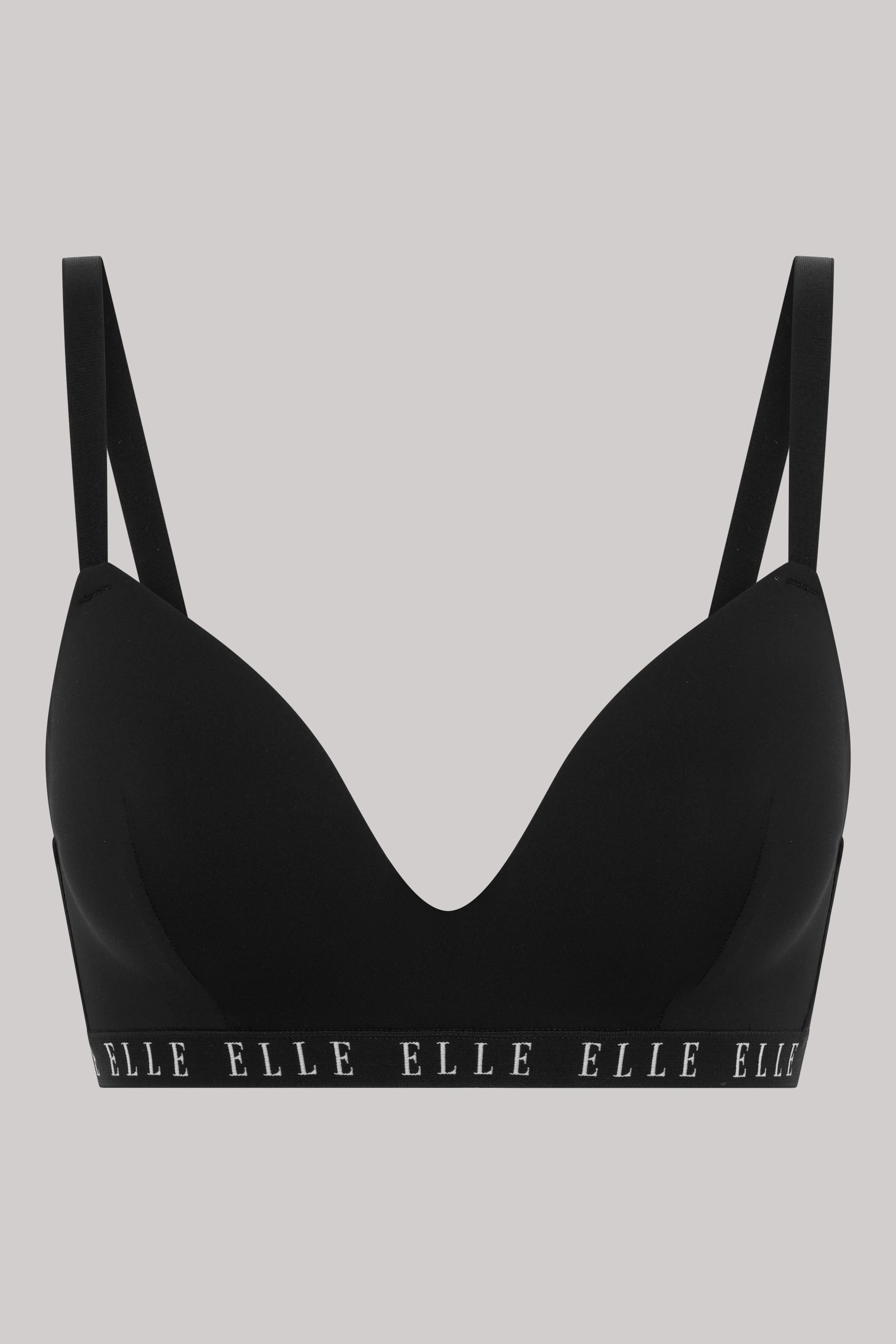 ELLE Multi Pack (2) Padded Smooth Non Wired Bra