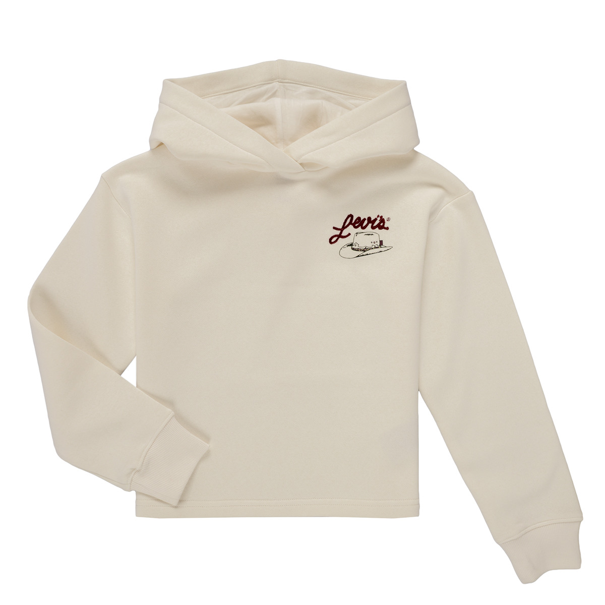 Levi's - MEET & GREET WESTERN HOODIE - White