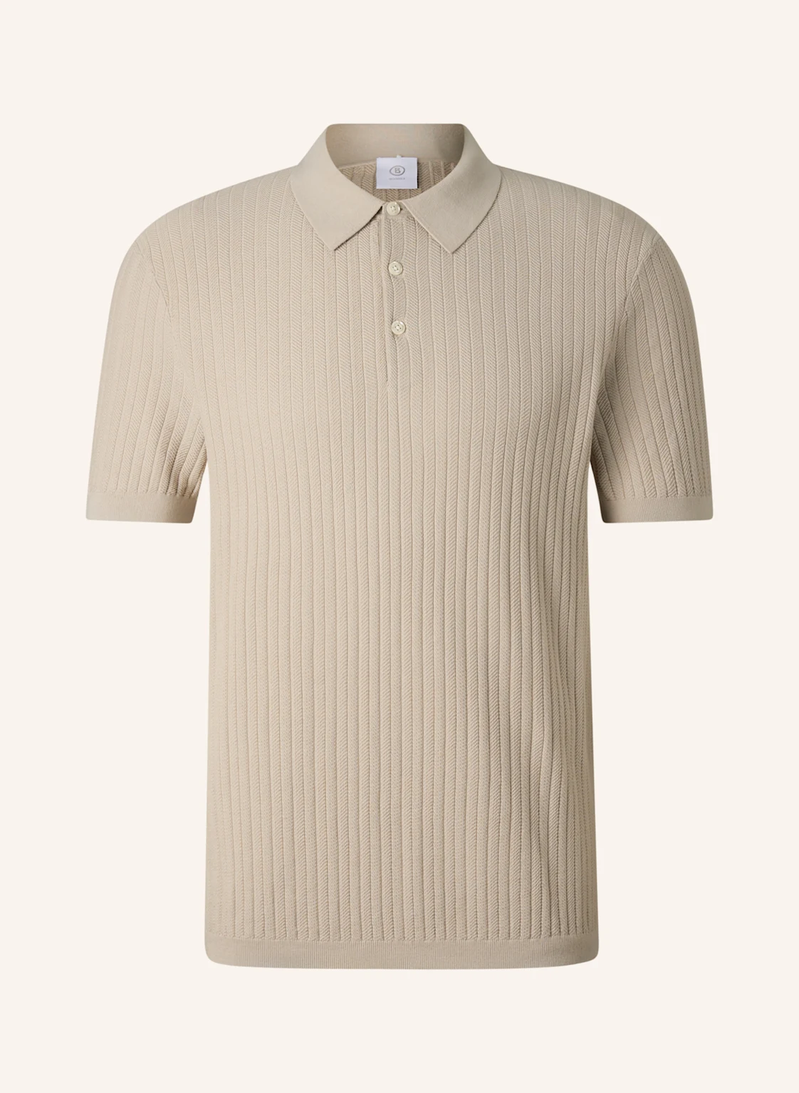 BOGNER Strick-Polo-Shirt Tobias