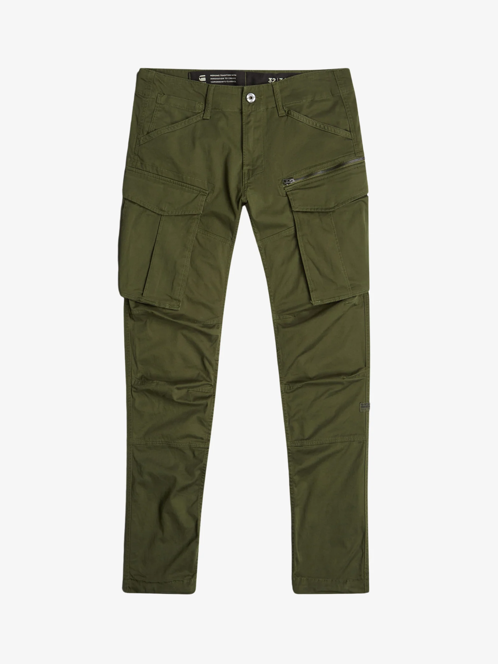 Rovic Zip 3D Regular Tapered Pants