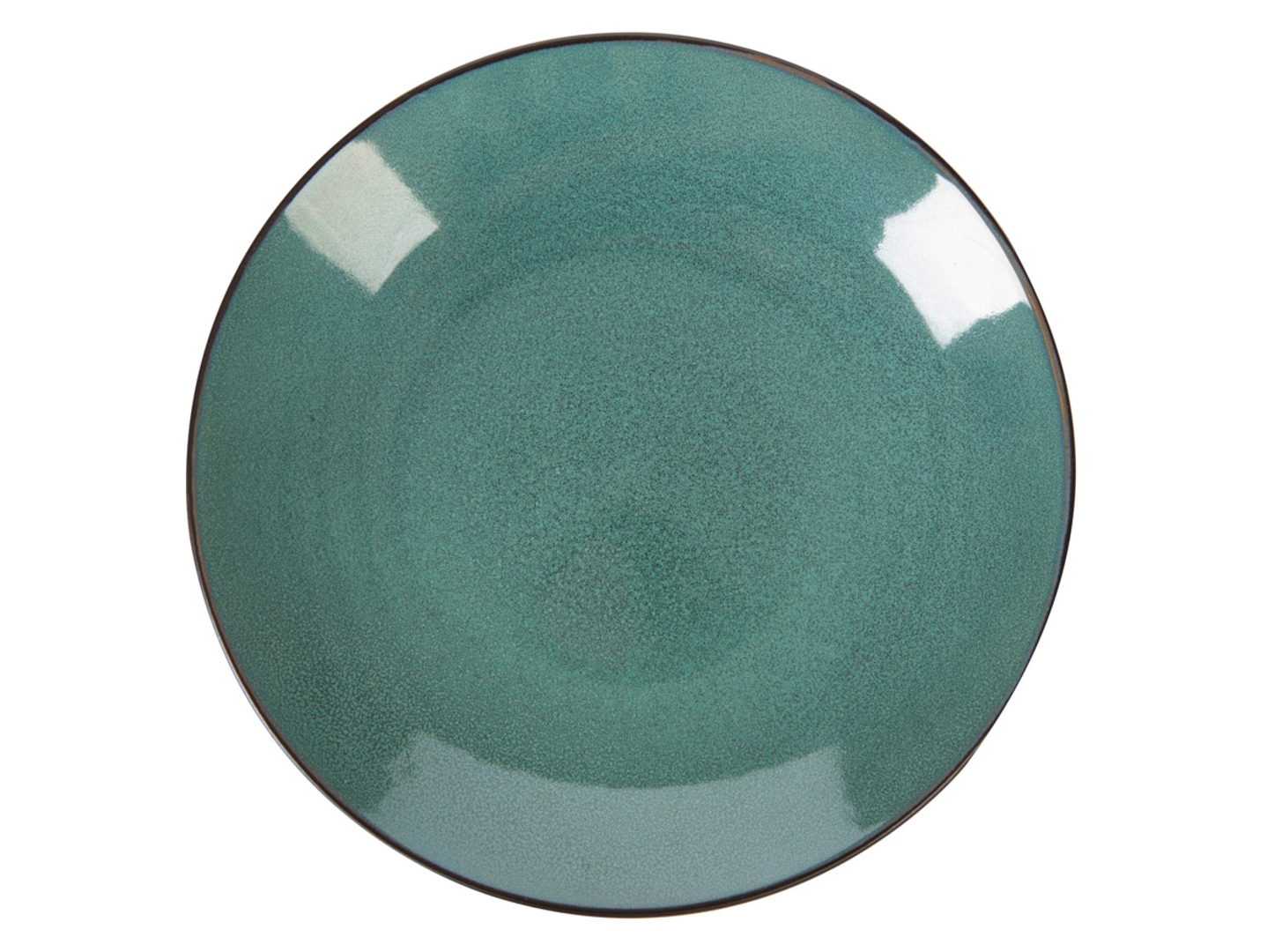 Talerz deserowy Wabi Sabi Jadeite ceramiczny zielony