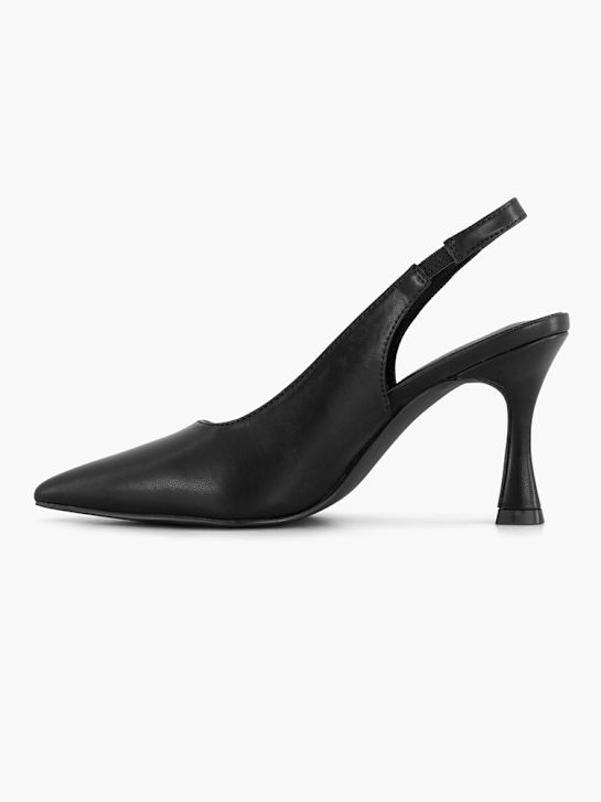 Slingback heel
