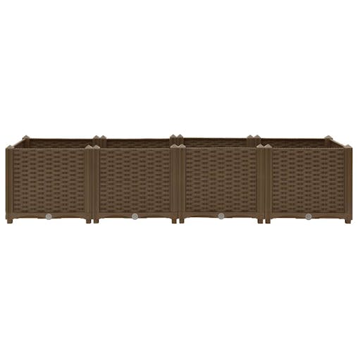 NNEVL Raised Bed 160x40x38 cm Polypropylene