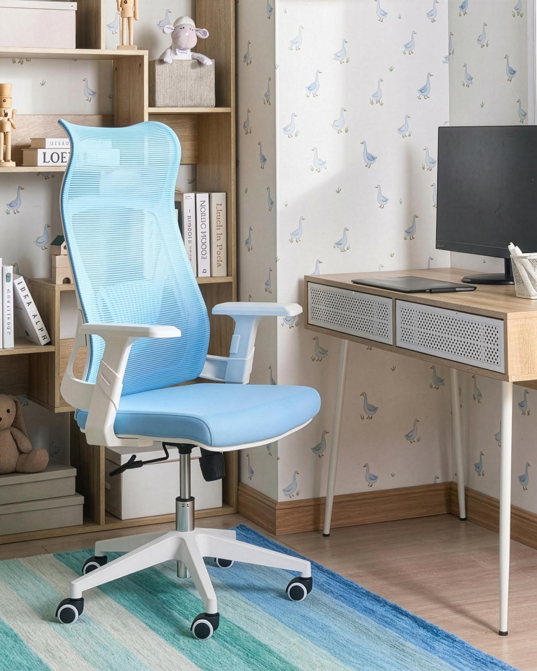 Office Chair BARD Light Blue